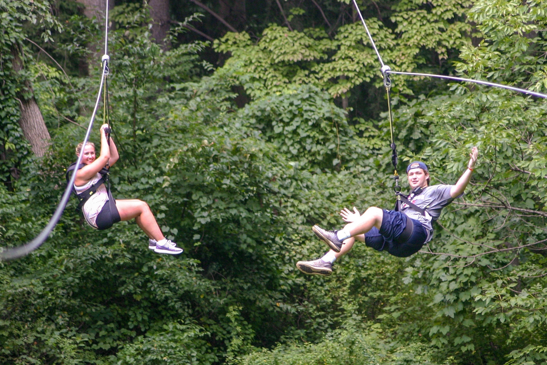 Zipline Adventures at Treehouse World