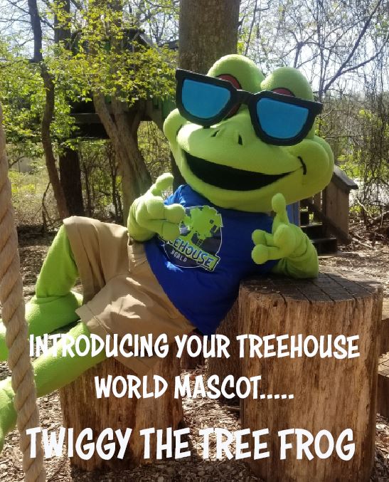 Blog: Twiggy the Treehouse World Mascot