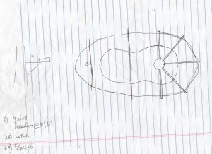 Boot Treehouse Construction Sketch