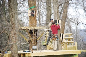 Zipline Belay Line Construction